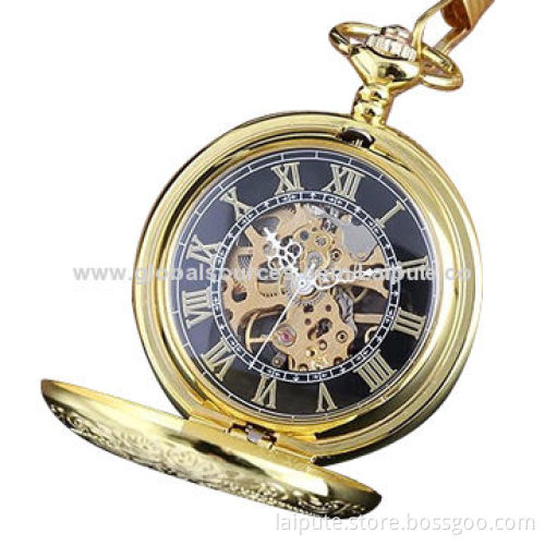 Vogue Cheap Japan Movement Pocket Watch with Alloy Case, Customized Colors and Logos Welcomed